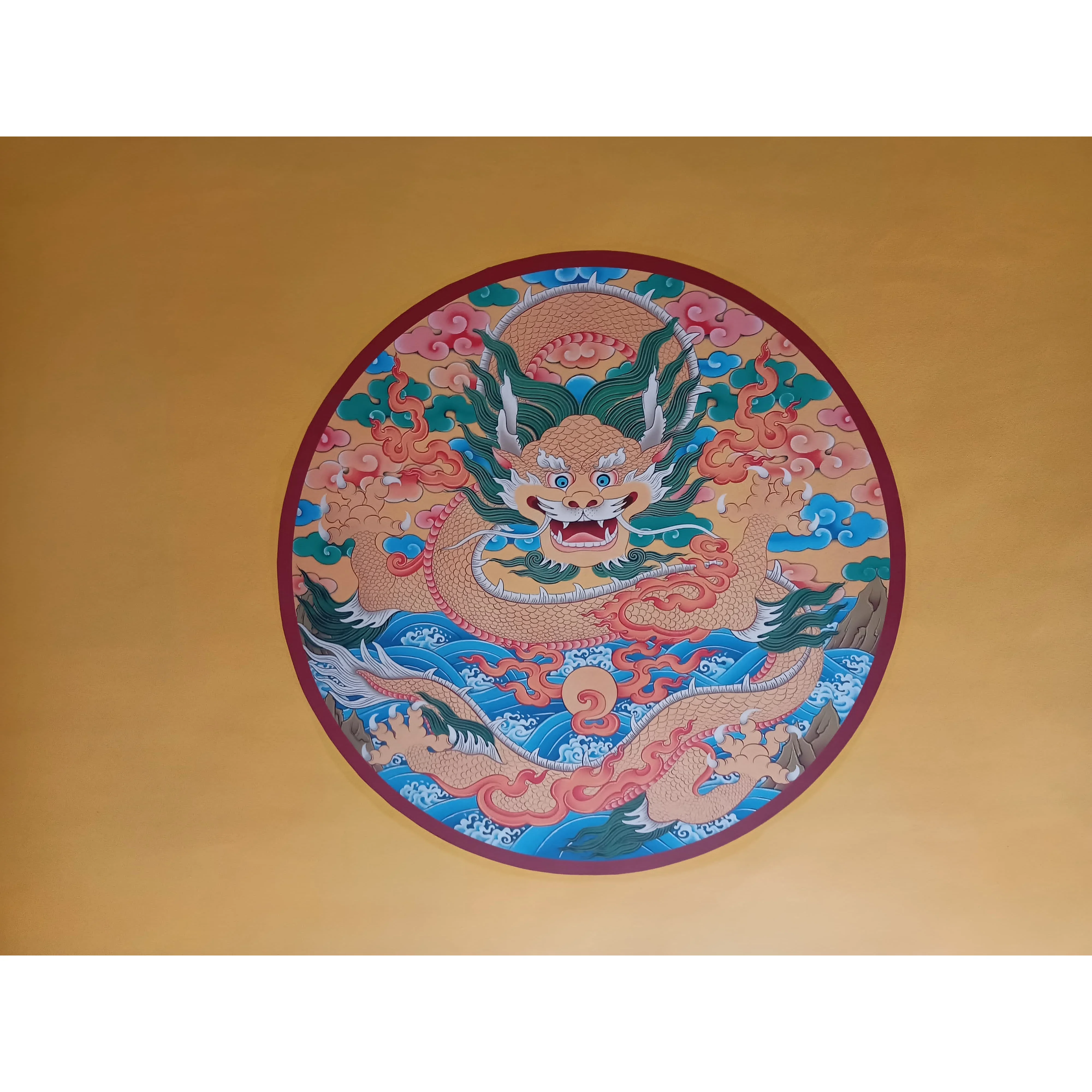 Tibetan Shambhu for wall roof and pillars