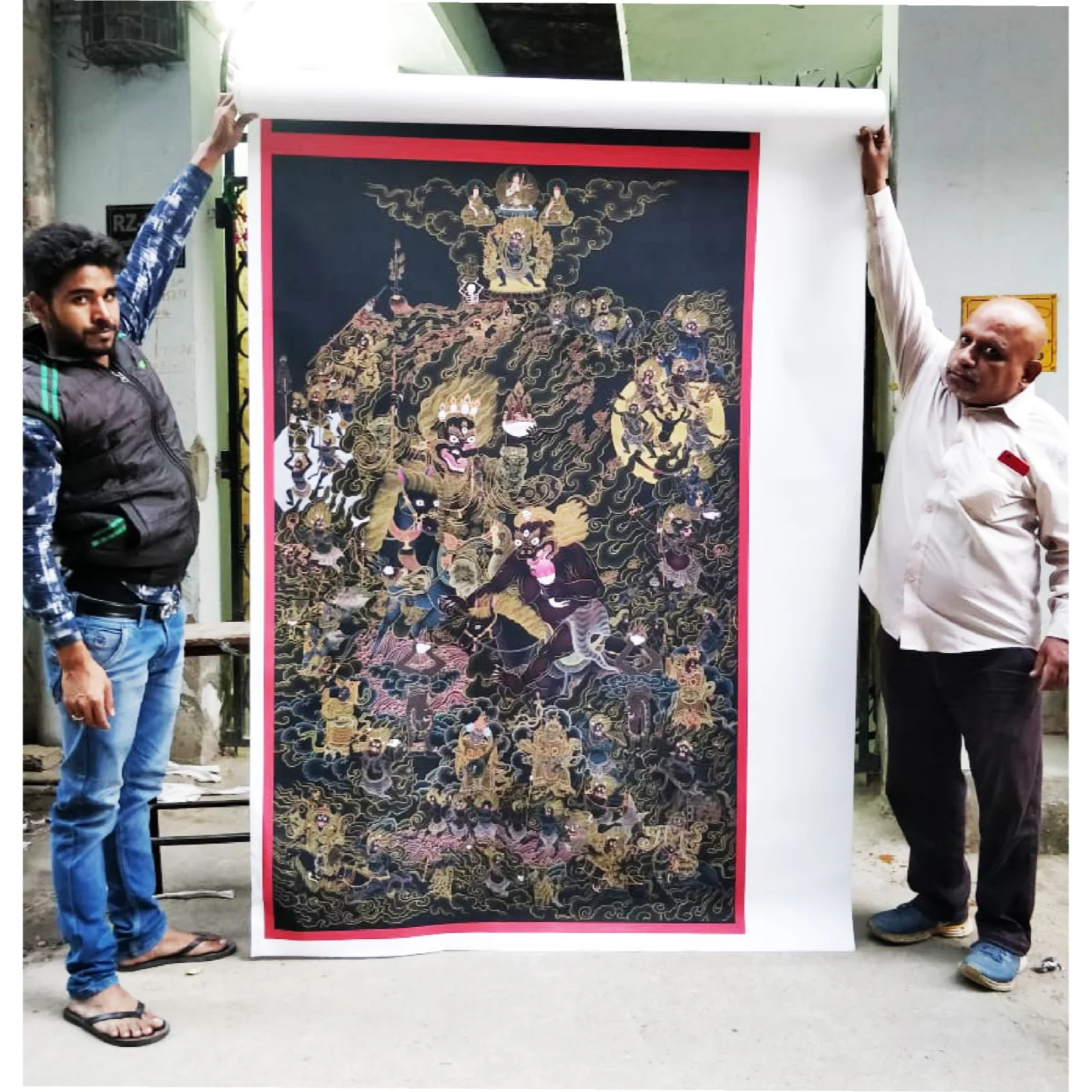 Tibetan Wall Hanging Thangka