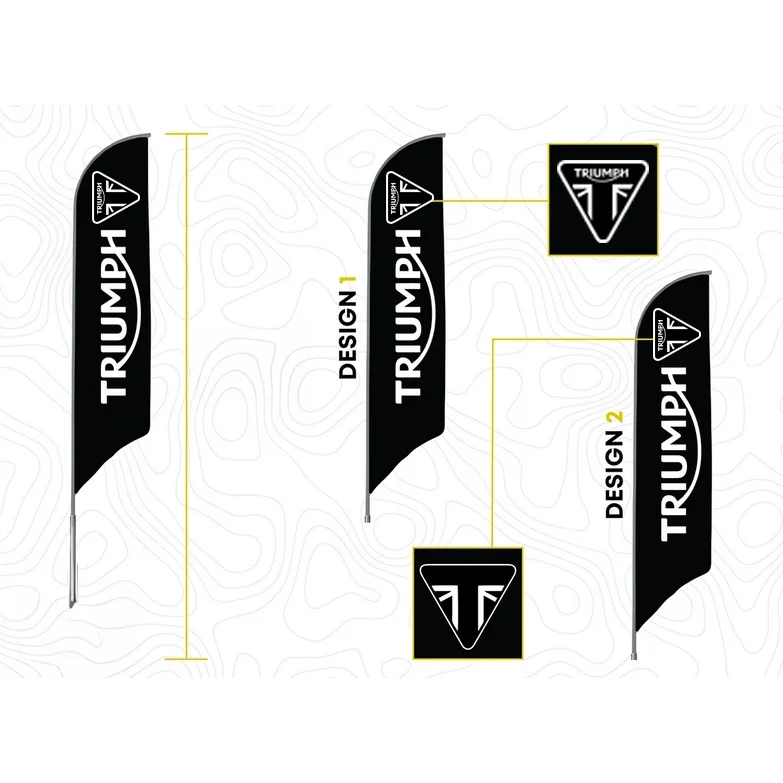Triumph Feather Flags
