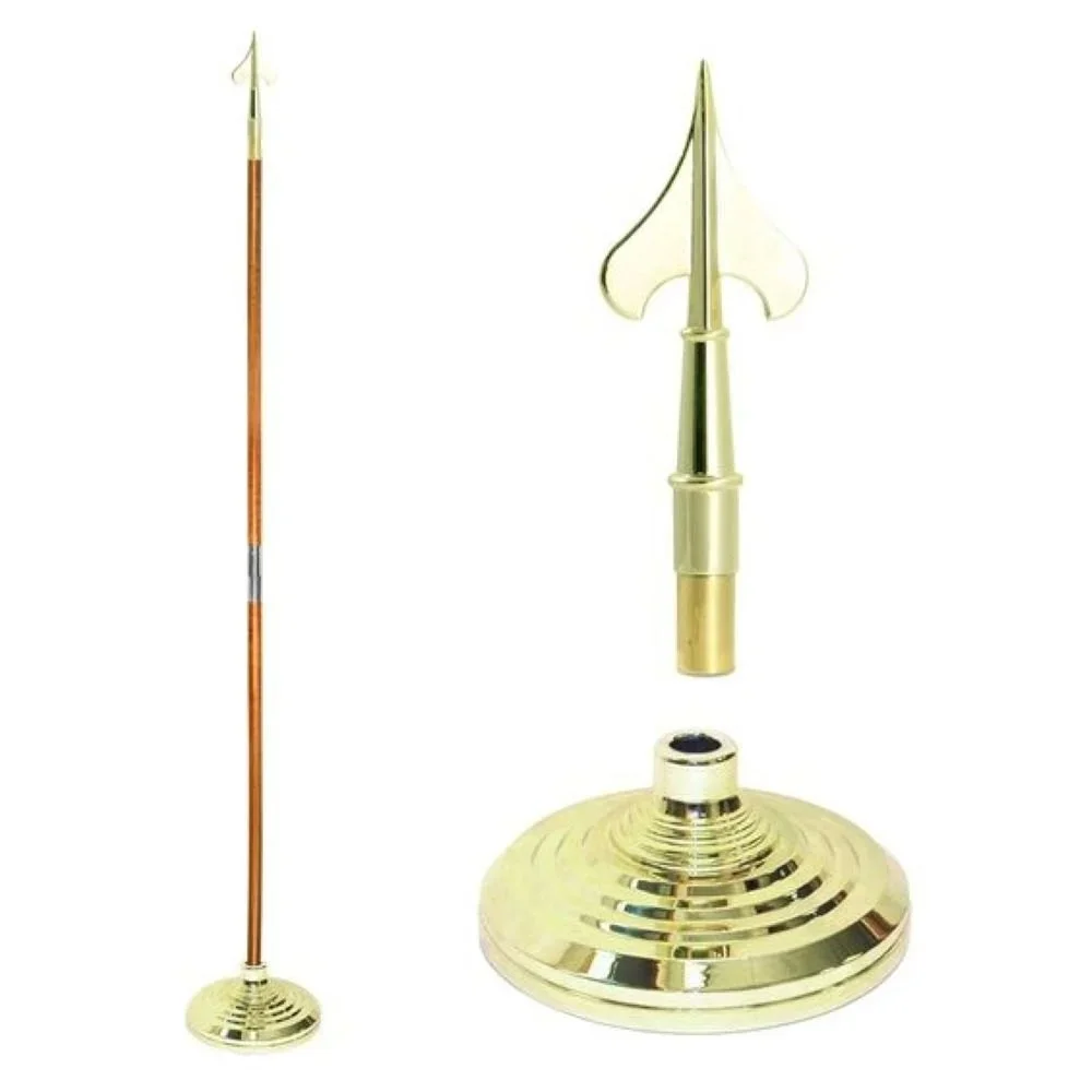 Ornamental Decorative Flag Stand