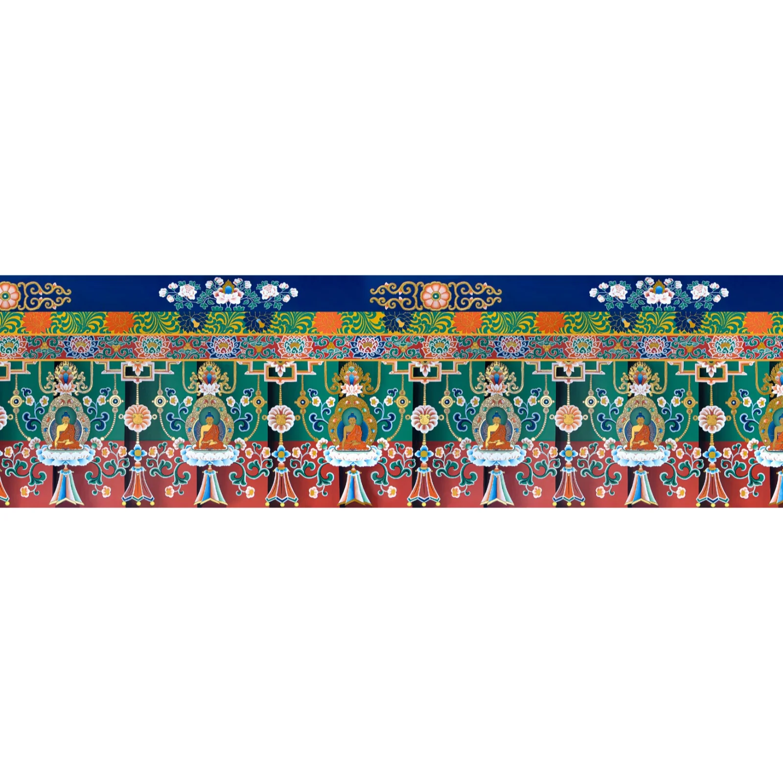 Tibetan Shambhu for wall roof and pillars