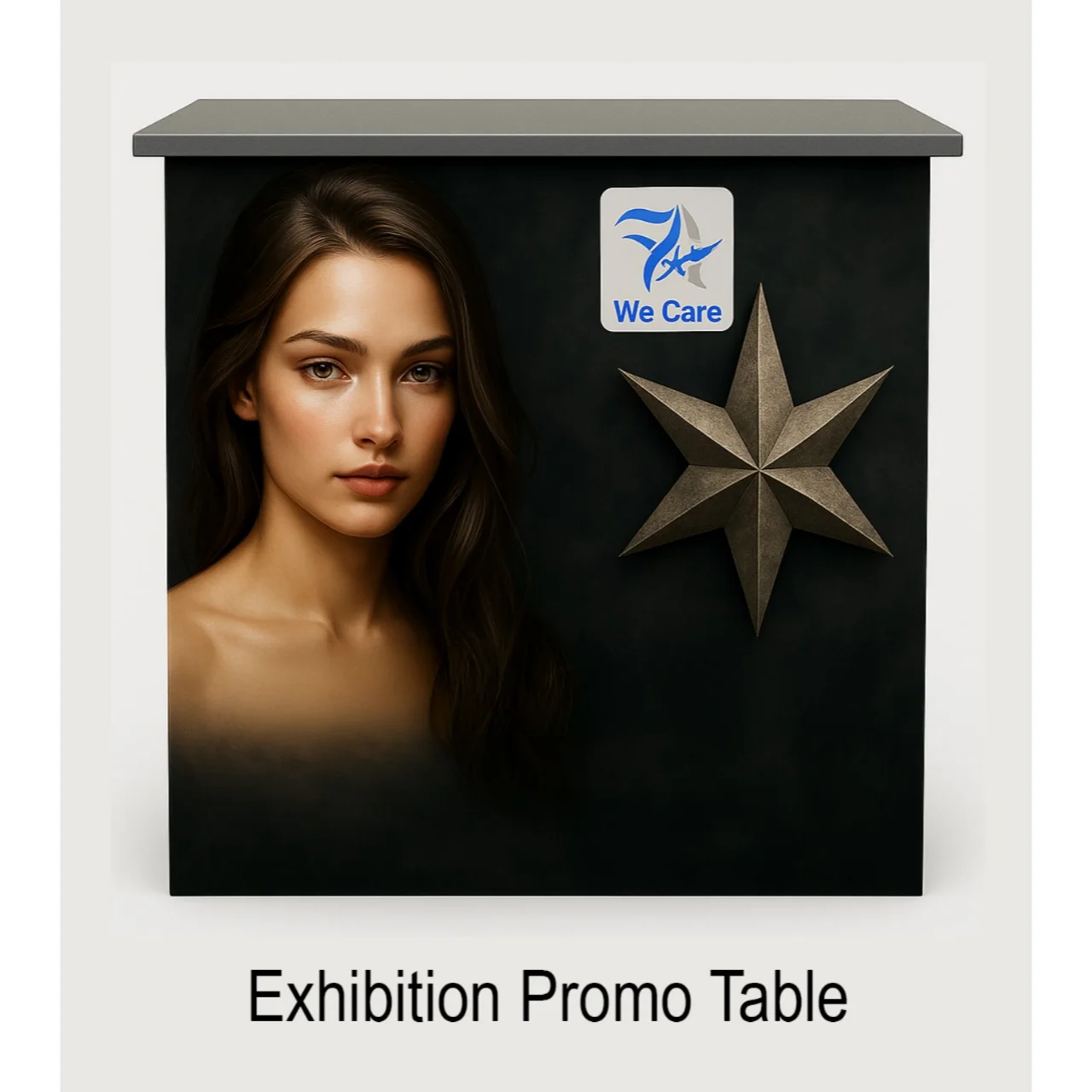 Exhibition Promo Table Portable and Easy to Setup