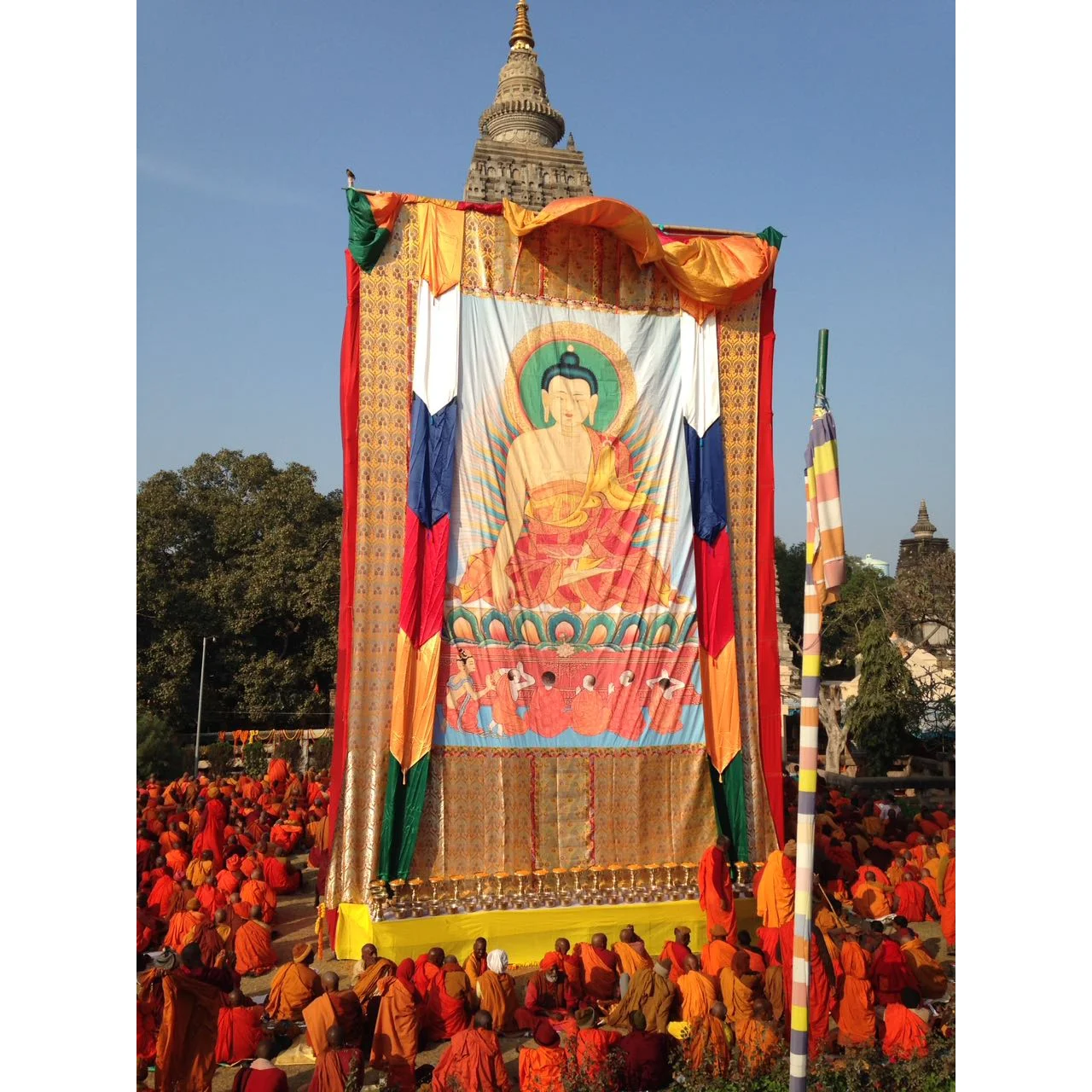Biggest Hanging Thangka Buddha Ji
