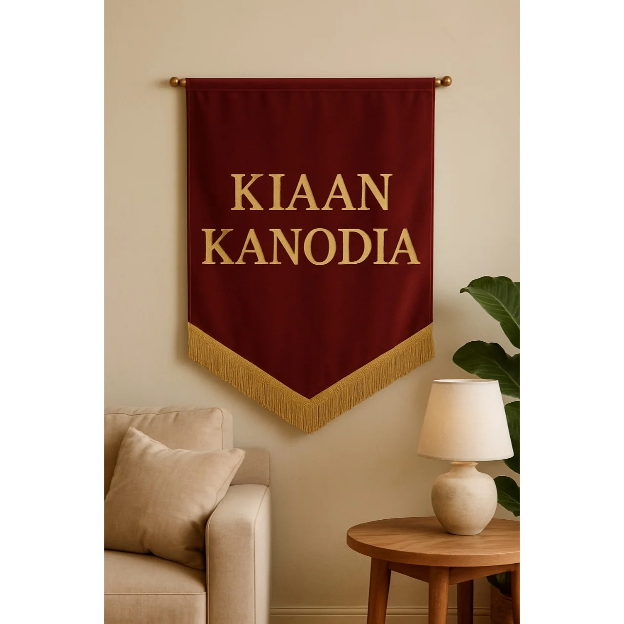 Wall Hanging House Flags Kiaan Kanodia