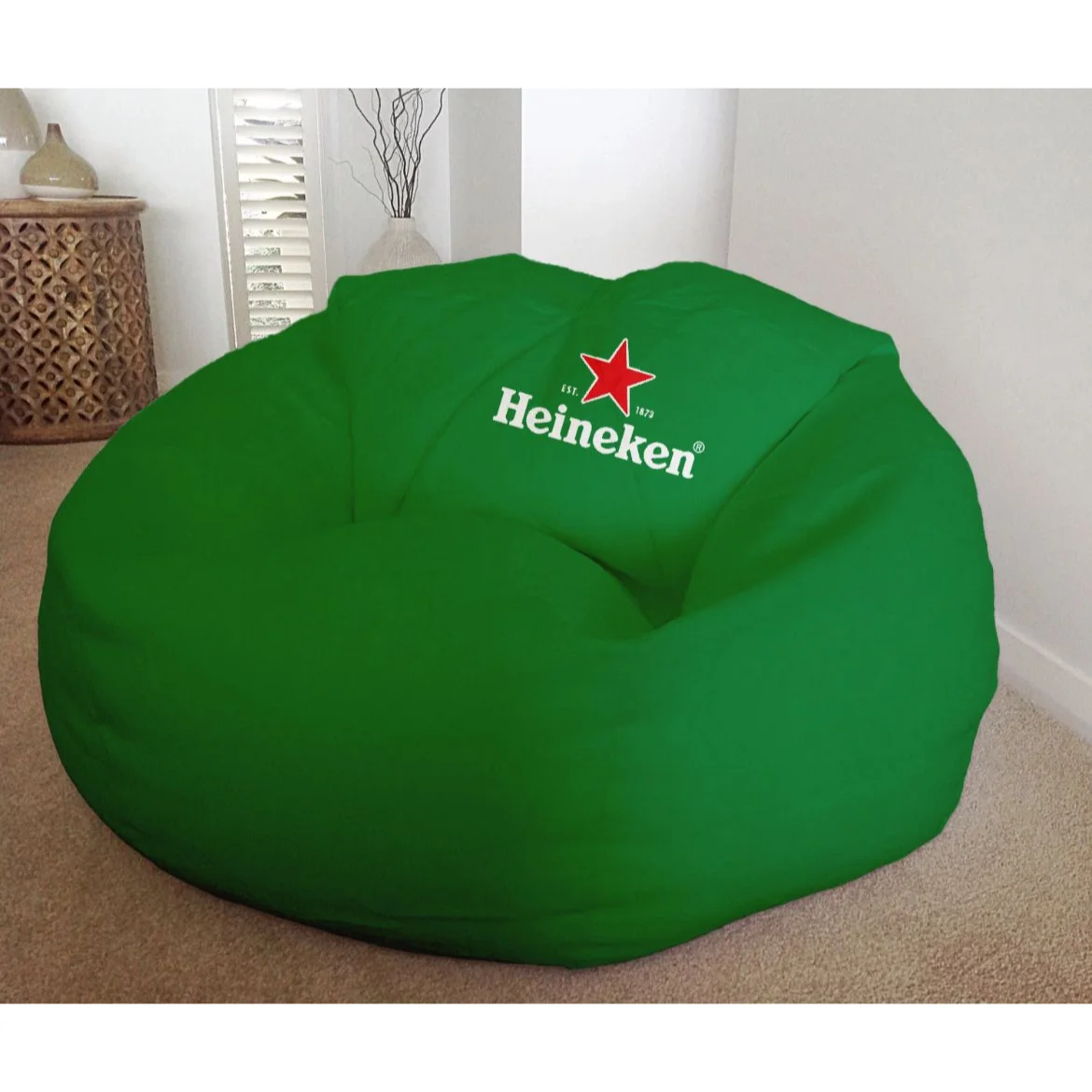 Bean Bags Heineken Green