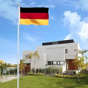 Pole flag of Germany