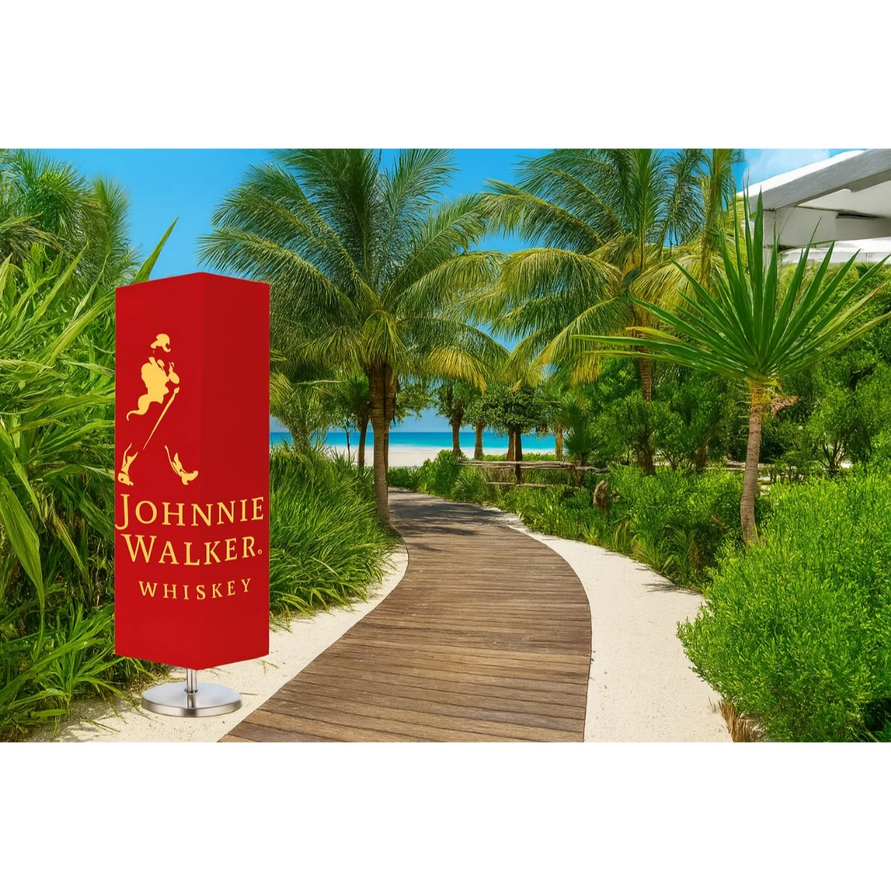 Pole Branding Johnnie Walker