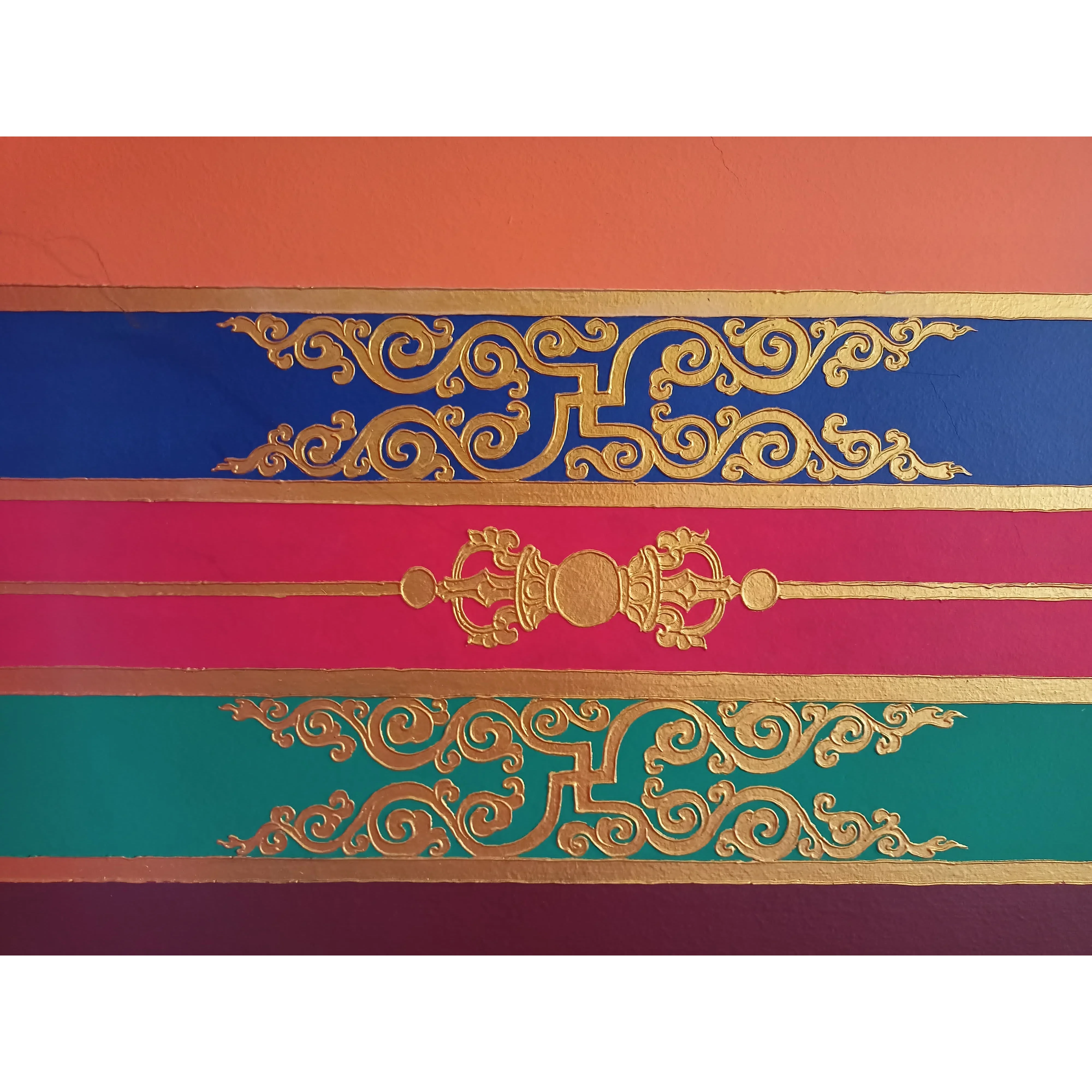 Tibetan Shambhu for wall roof and pillars