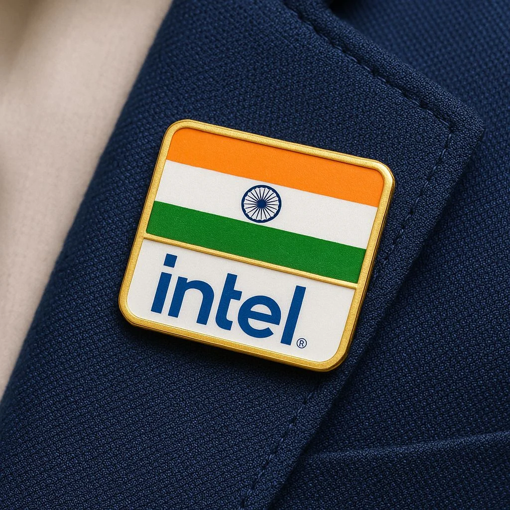 Lapel Pin India Intel