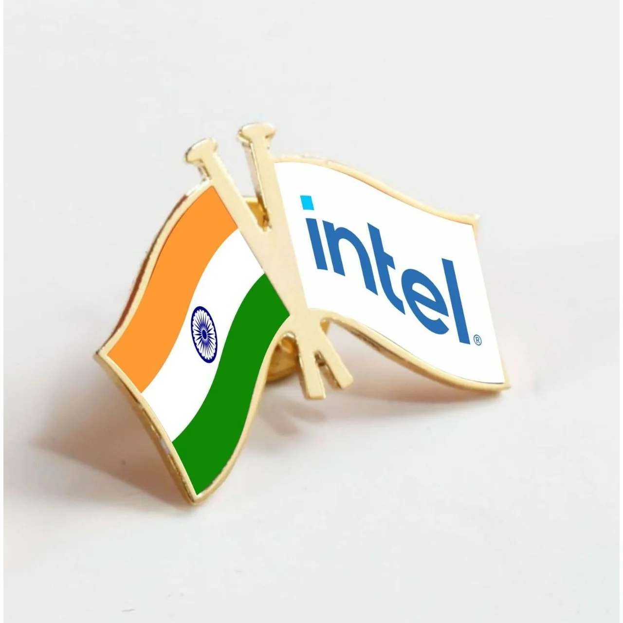 Lapel Pin India and Intel