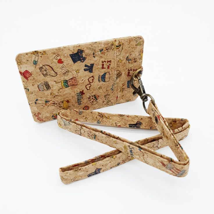 Cork Lanyard and Card Holder