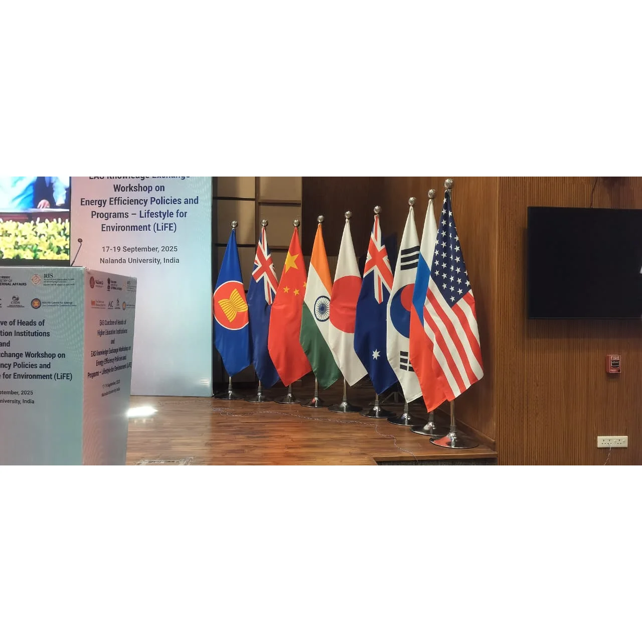 Indoor Diplomat Flags