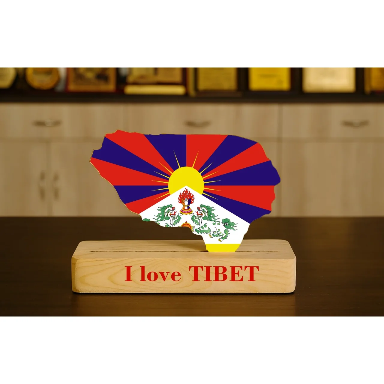 Table top Memento I love Tibet