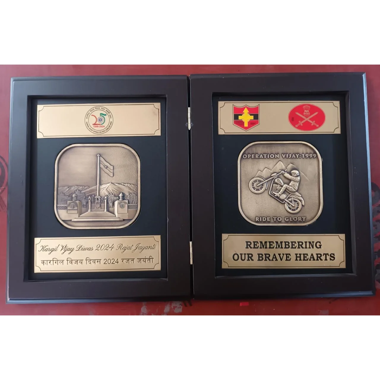 Medals and Medallion Operation Vijay 1999 Kargil Vijay Divas 2024