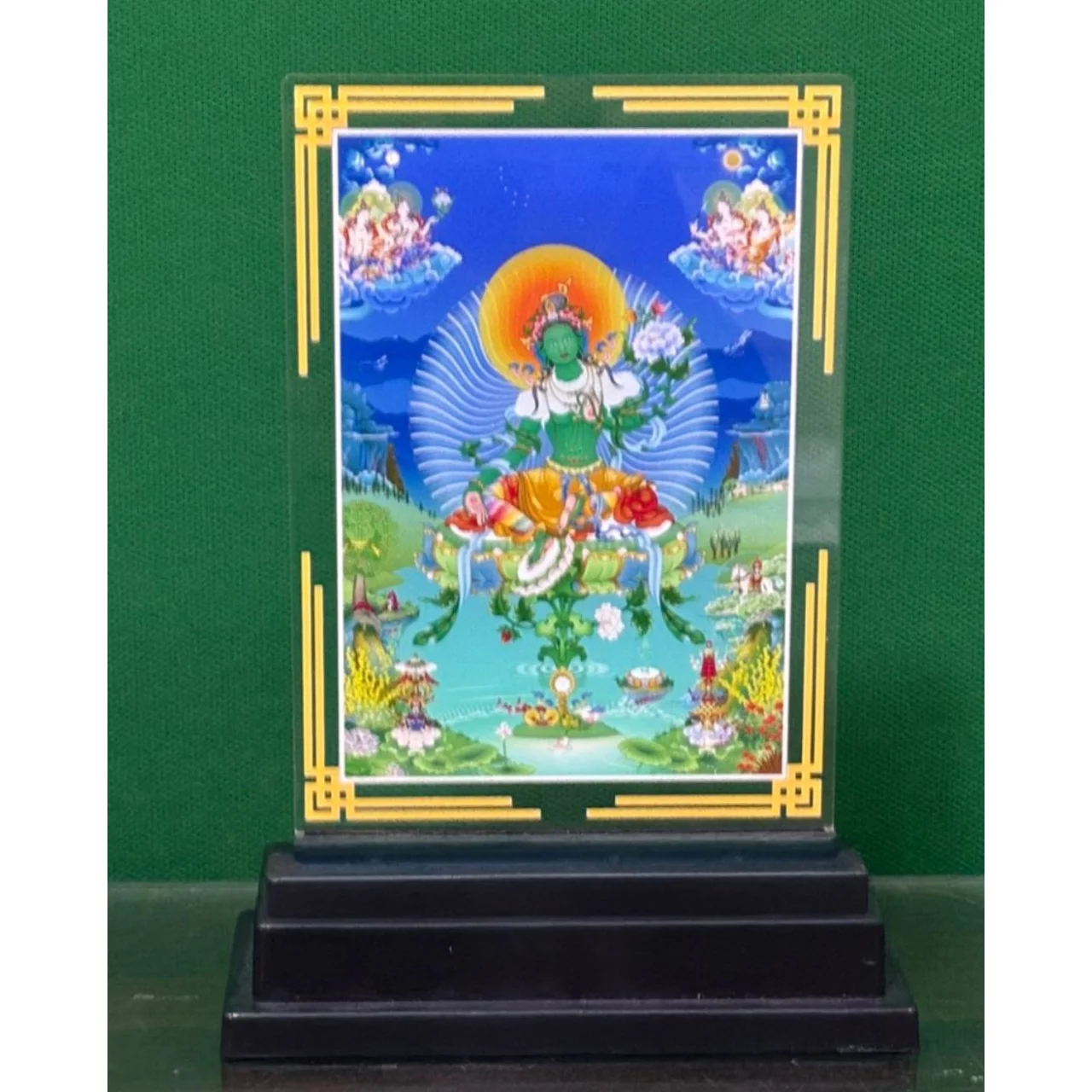 Table Top Memento with Glow Led Light