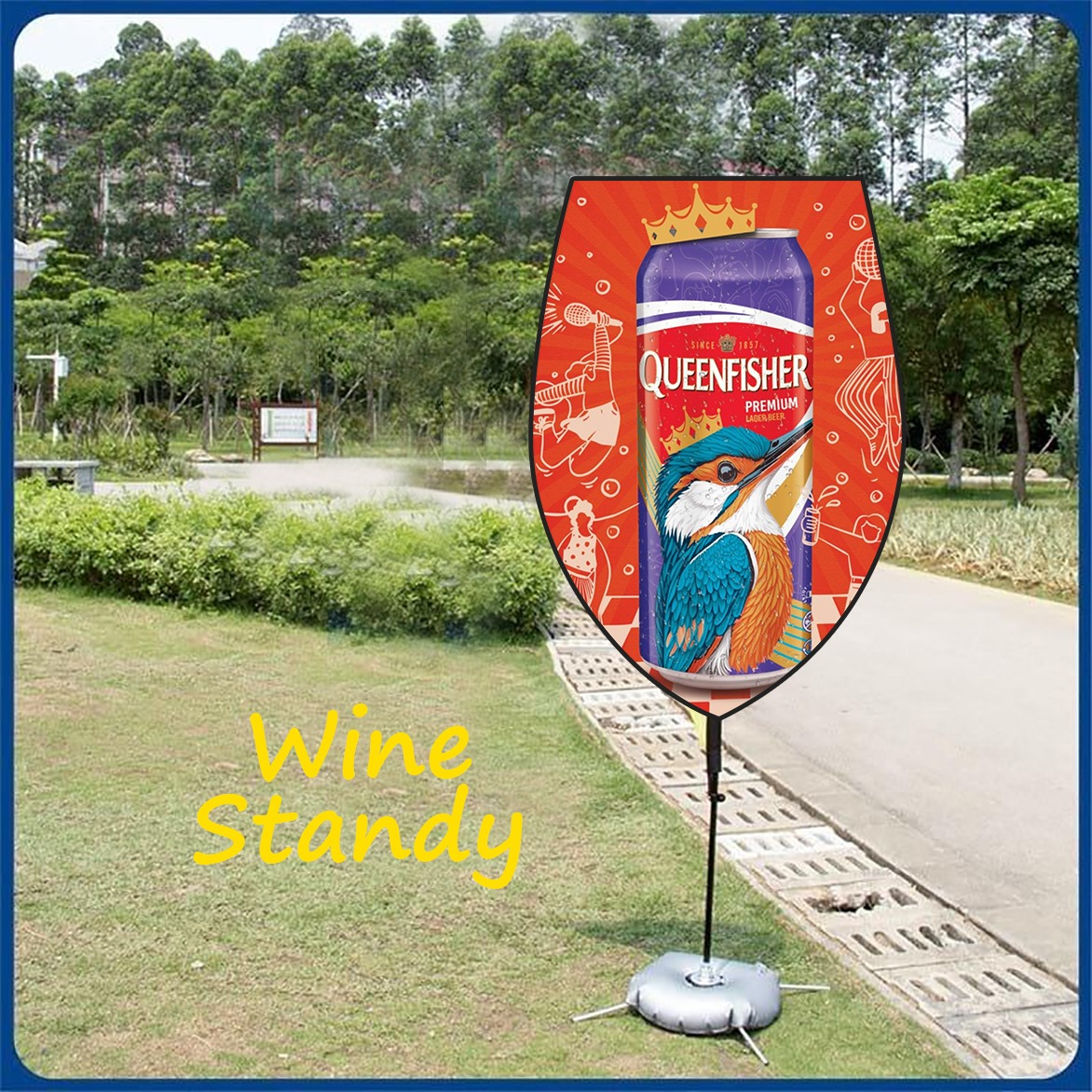 Wine Standee Queenfisher