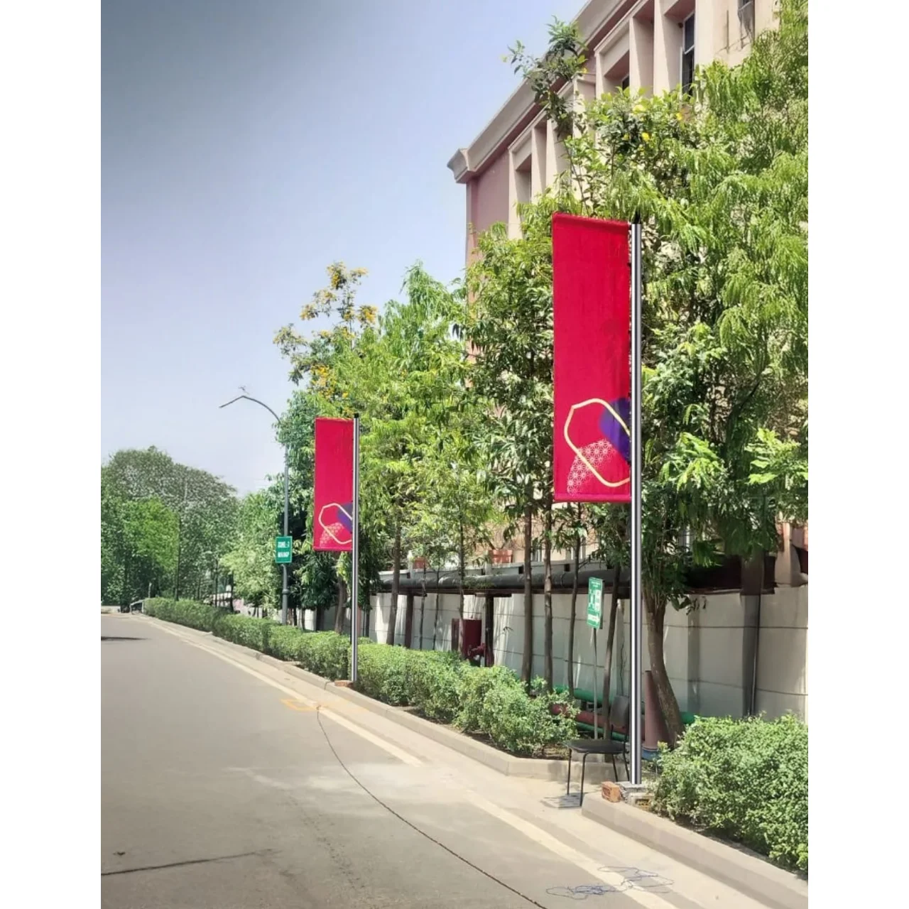 Pole Flags By Sevenstar Projects Pvt Ltd