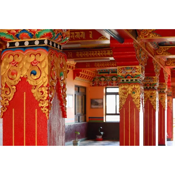 Tibetan Pillar Covers