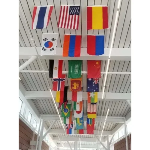 Ceiling Hanging Flags of All Country