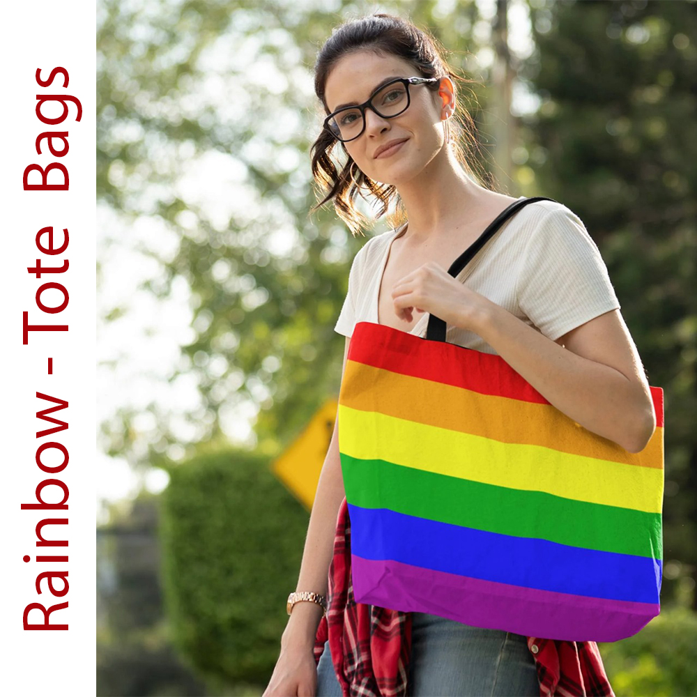 Rainbow Tote Bags