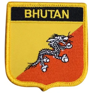 Embroidered Badges Bhutan