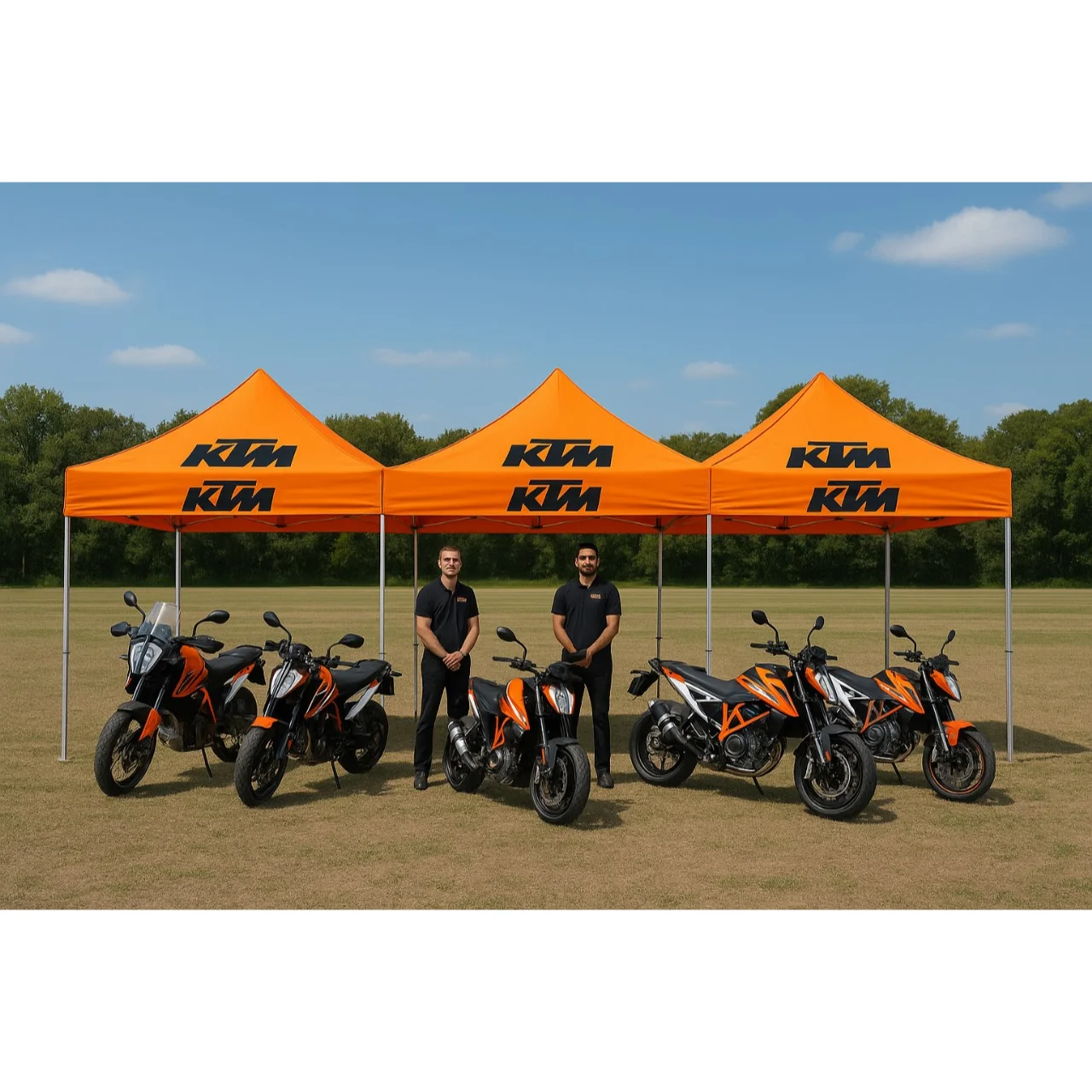 Bike Display Canopy Ktm