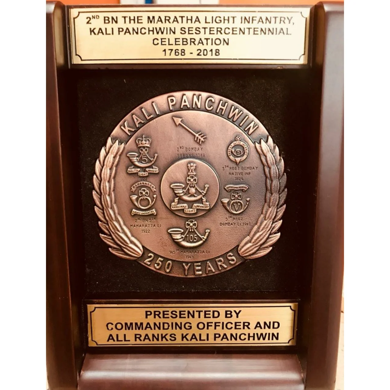 Medal and Medallion Kali Panchwin