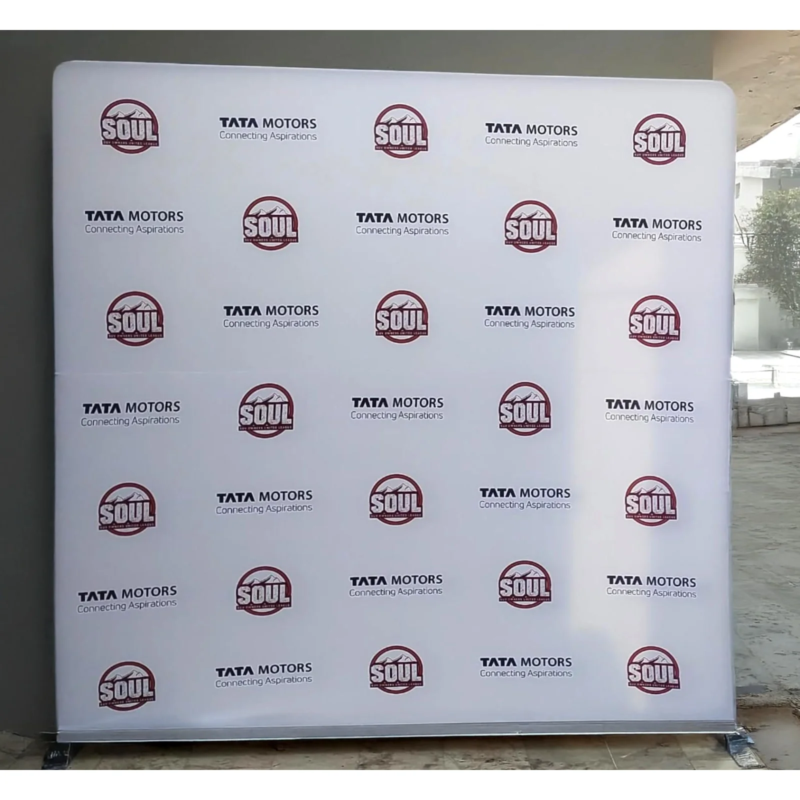 Standees for tata motors