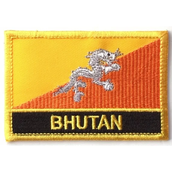 Embroidered Badges Bhutan
