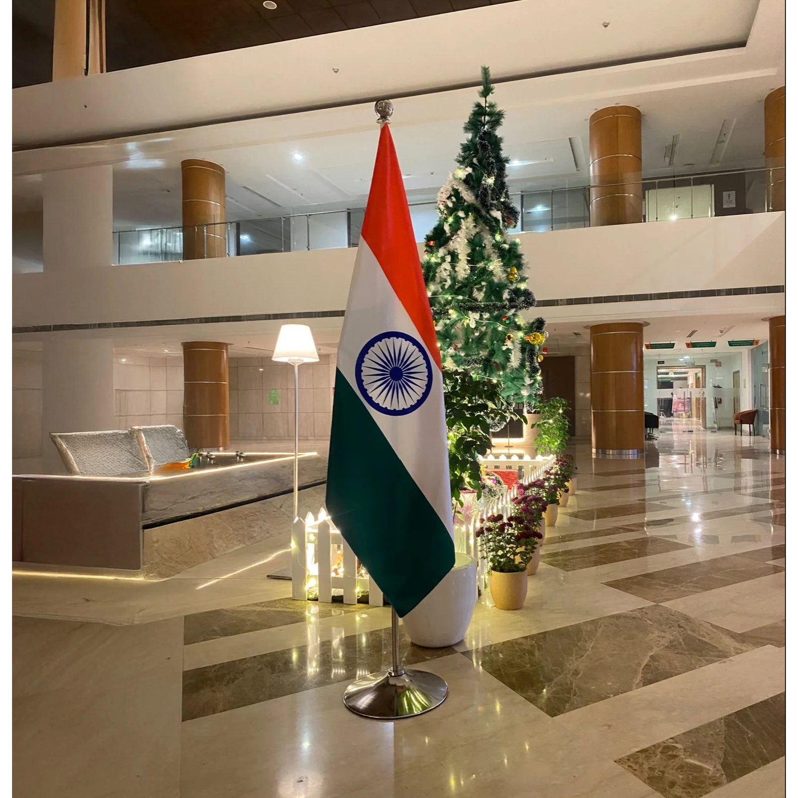 Indoor Diplomat Flag India
