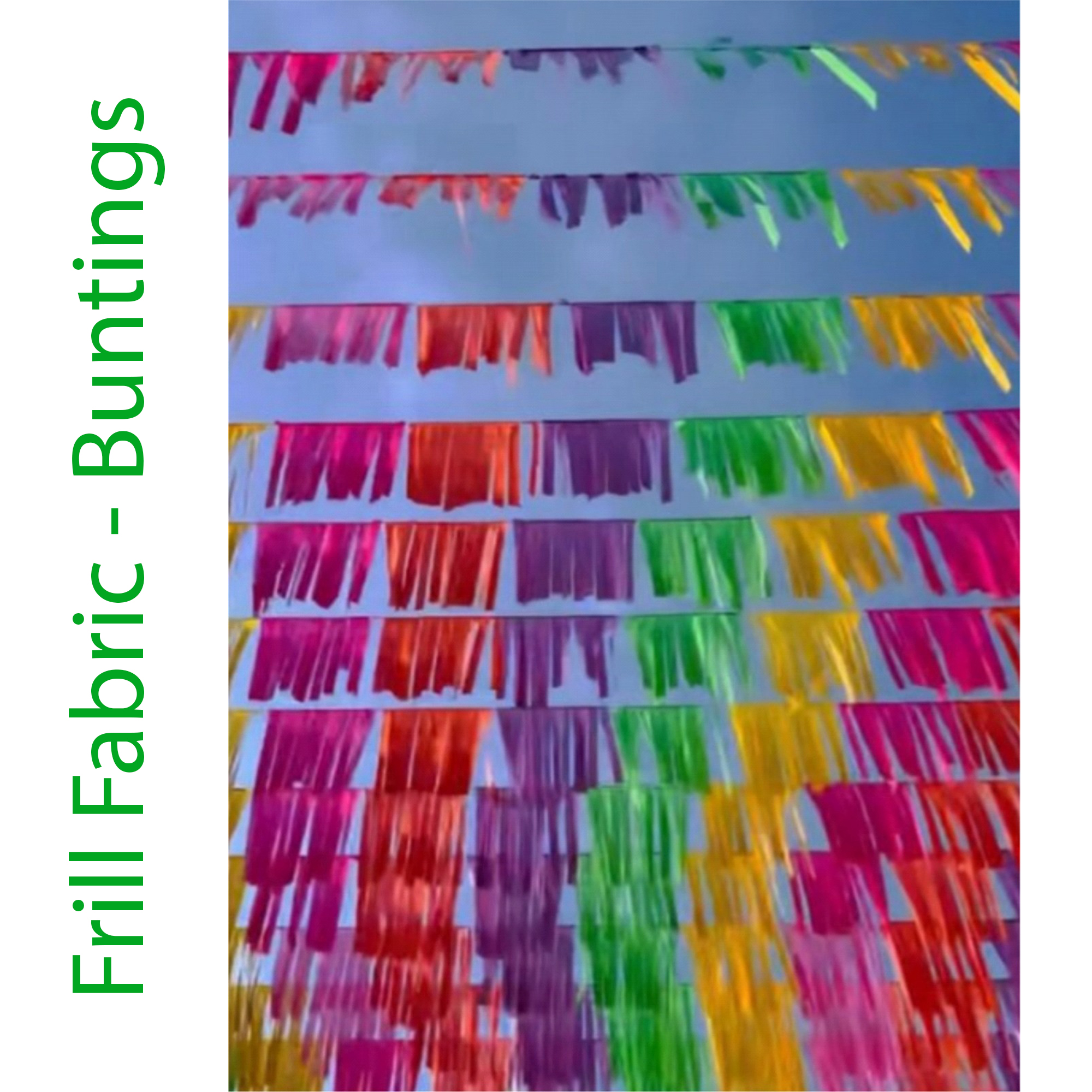 Buntings Frill Fabric