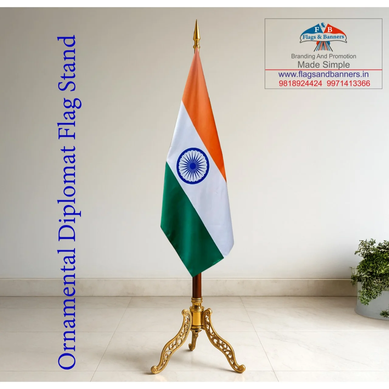 Indoor Diplomats Flags