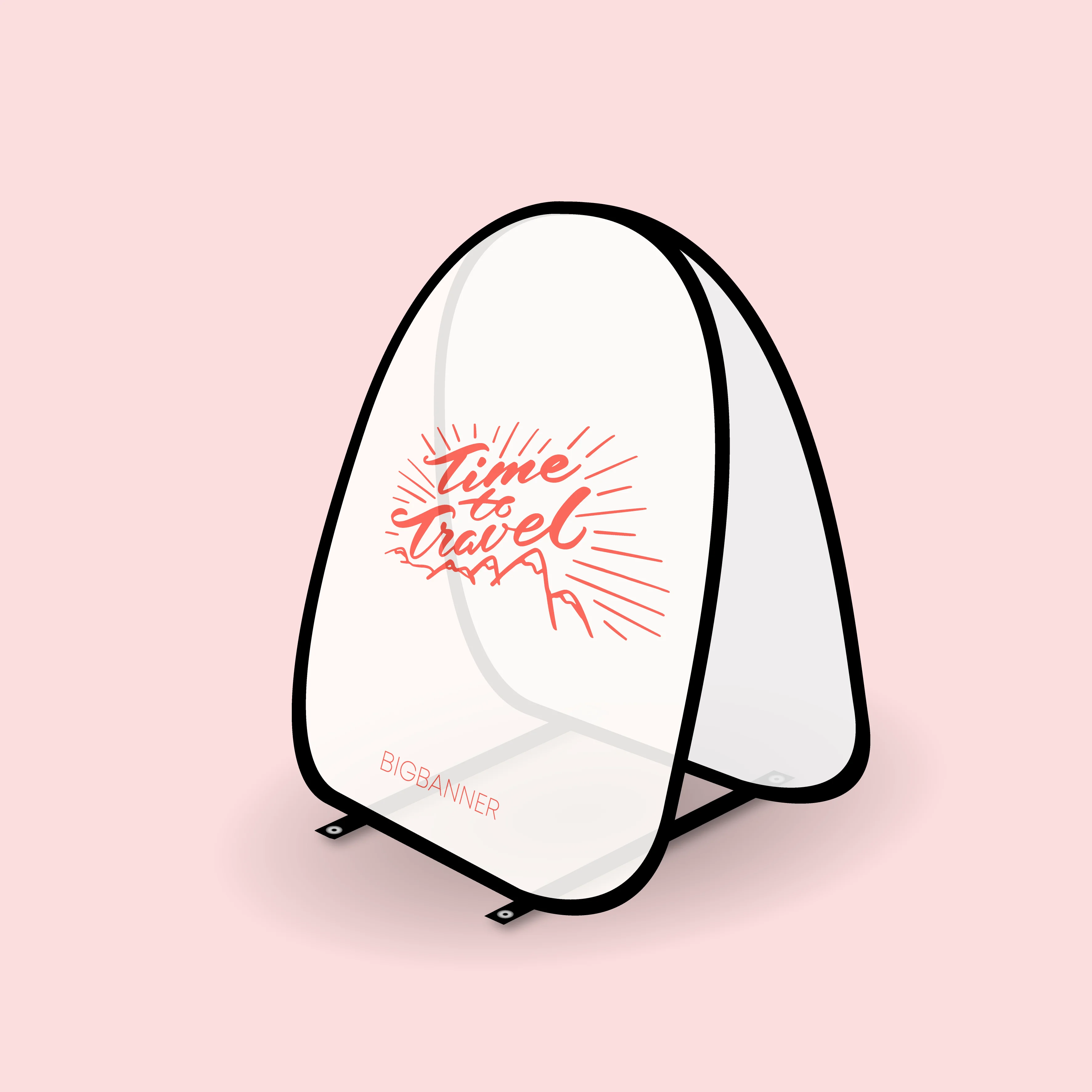 Pop Up Banner Time to Travel