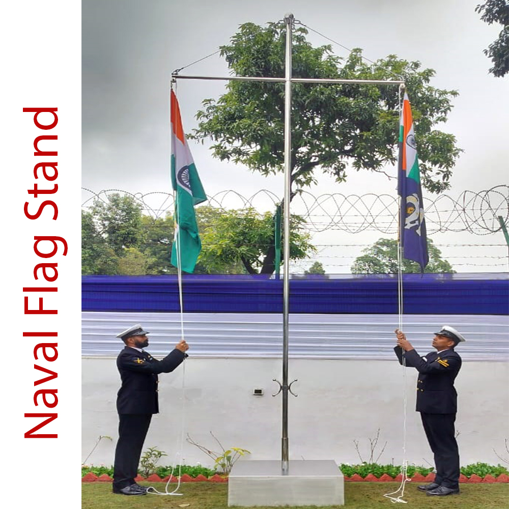 NAVAL FLAG STAND