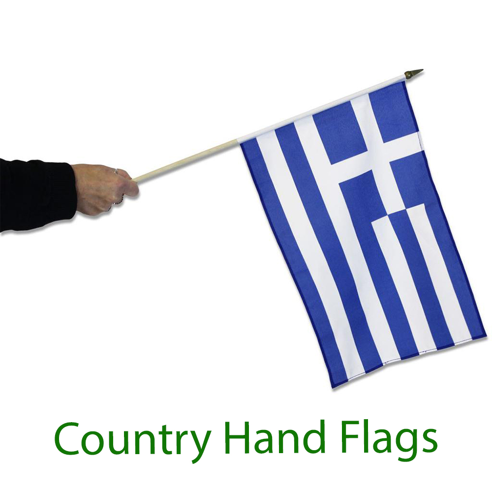 Country Hand Flags