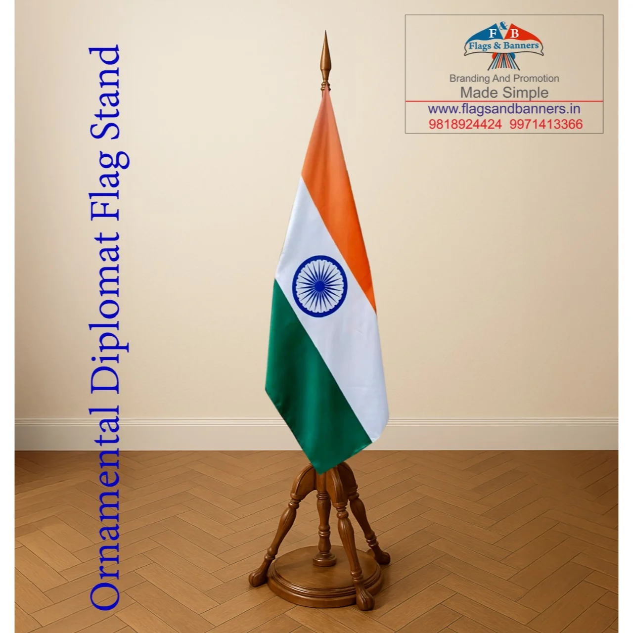 Indoor Diplomats Flags