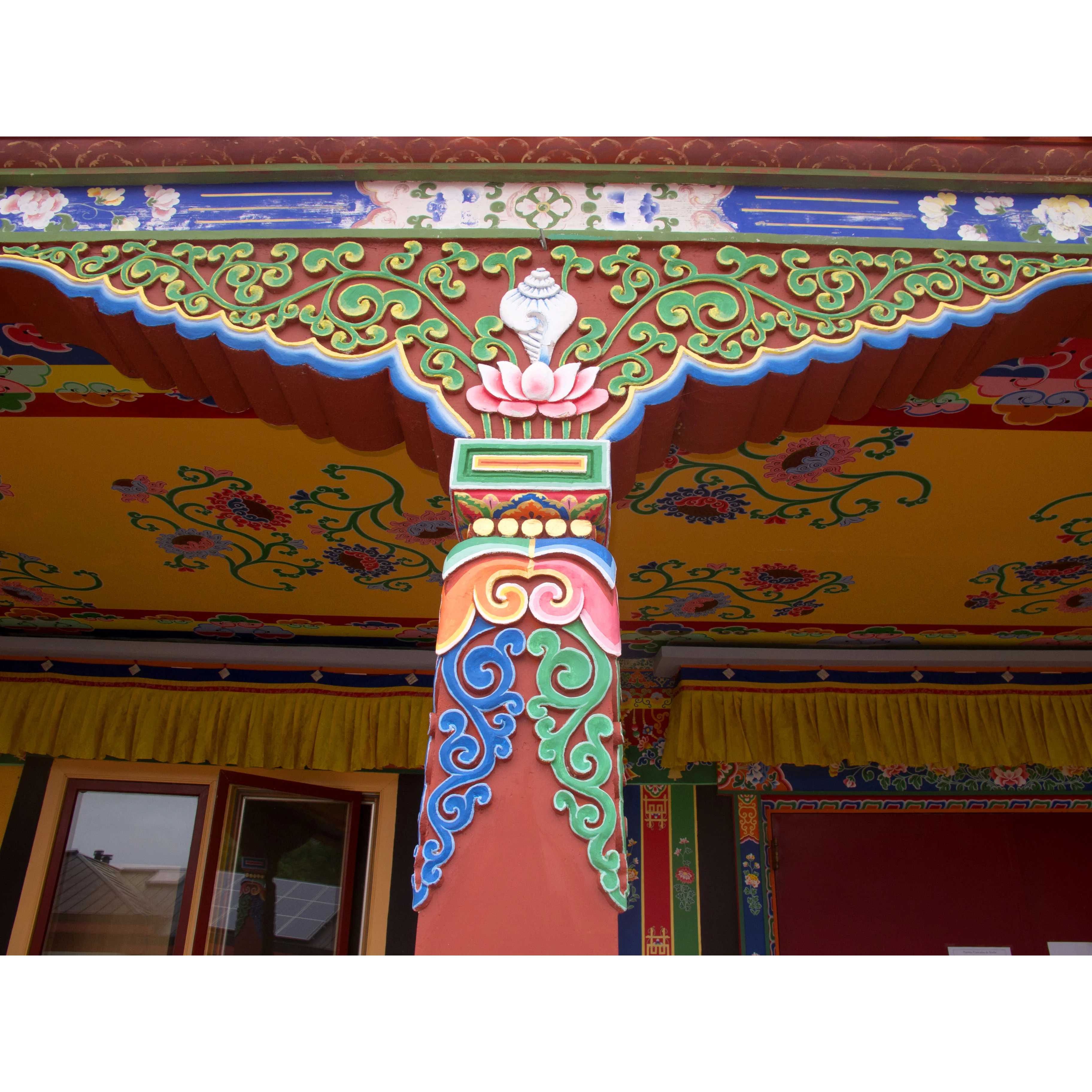 Tibetan Pillar Covers