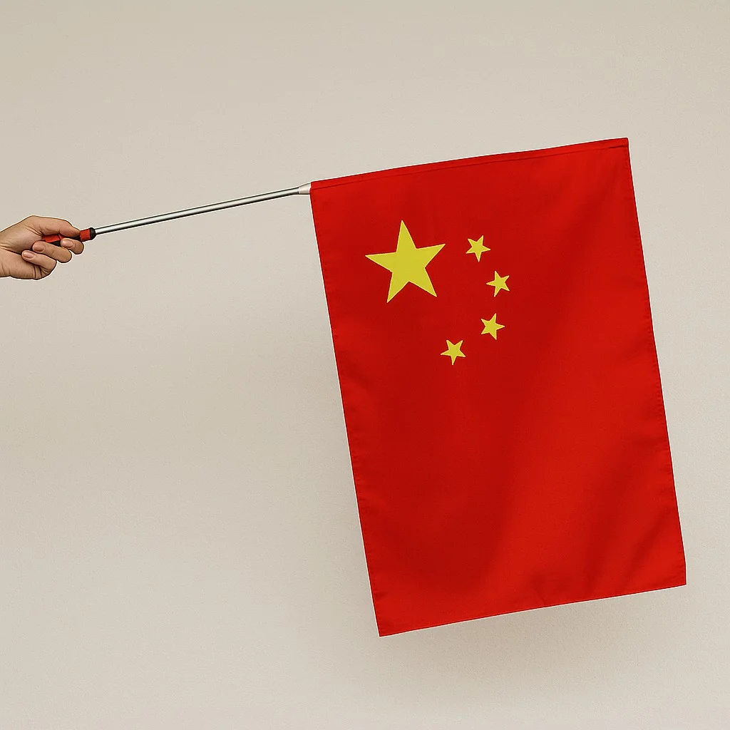 Hand Flag China