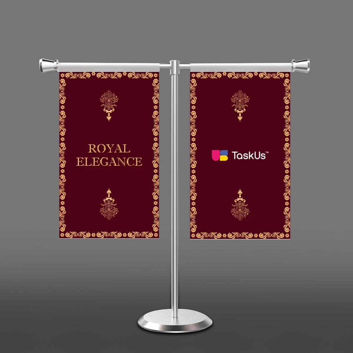 Table Flag Royal Elegance and TaskUs