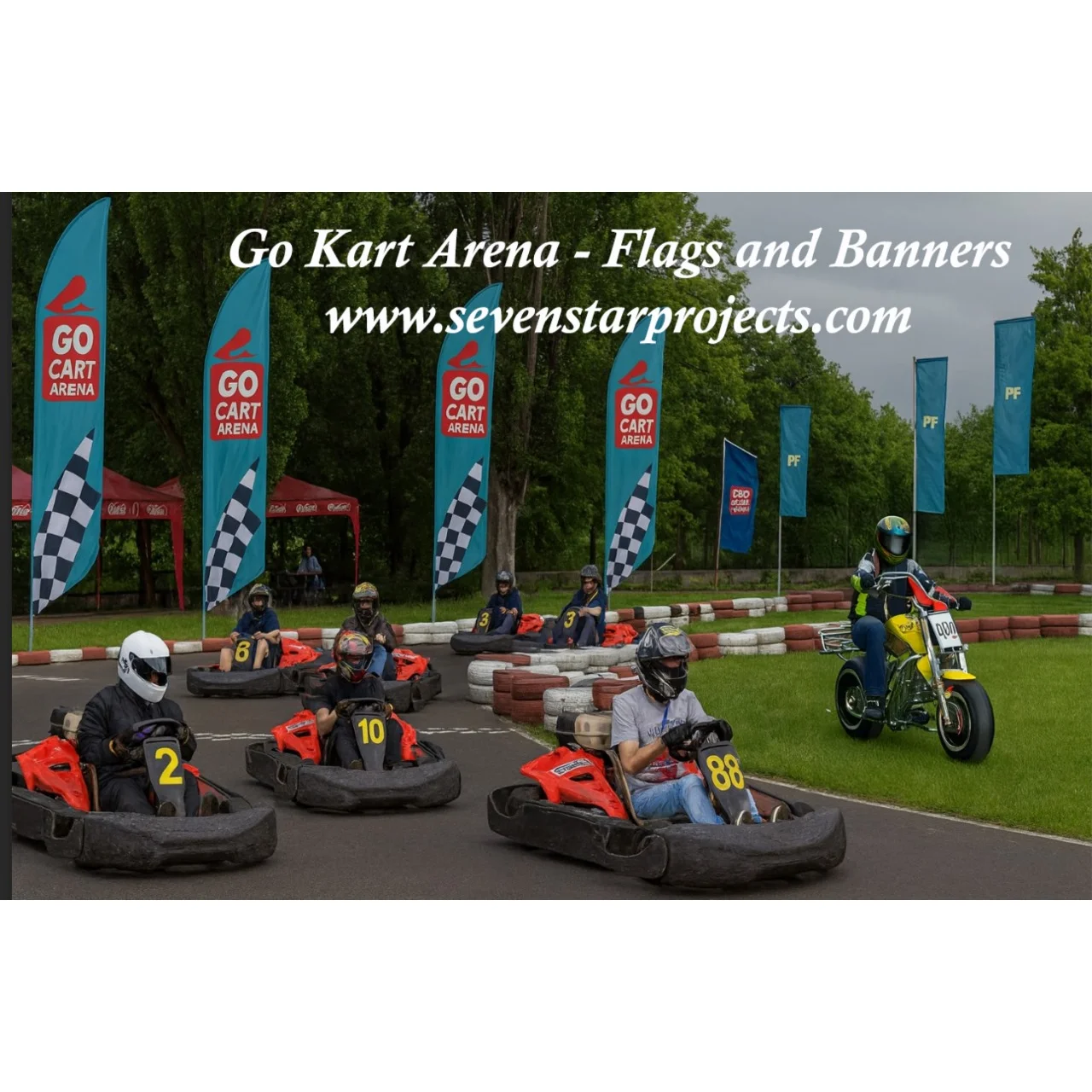Go Kart Flags and Buntings