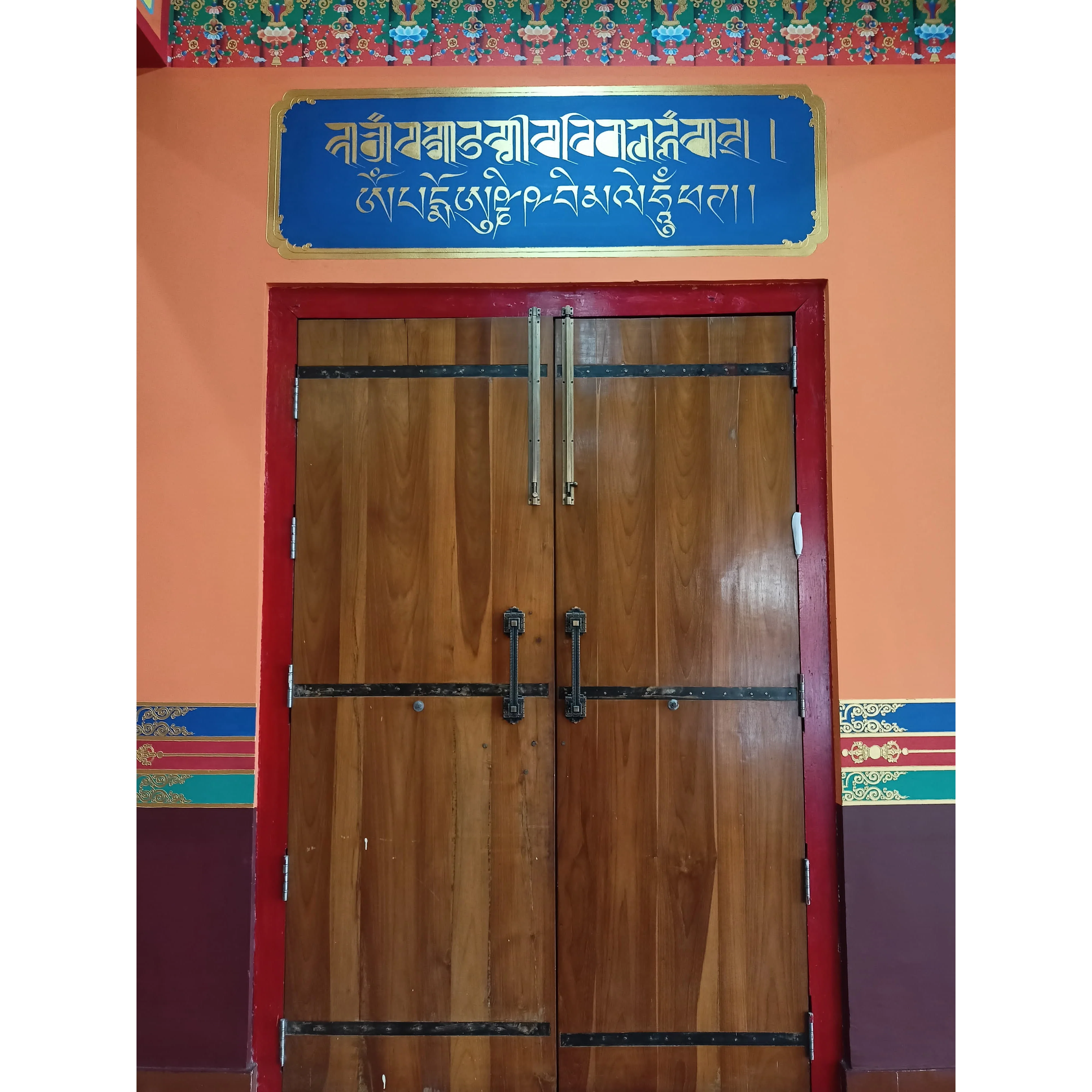 Tibetan Shambhu for wall roof and pillars