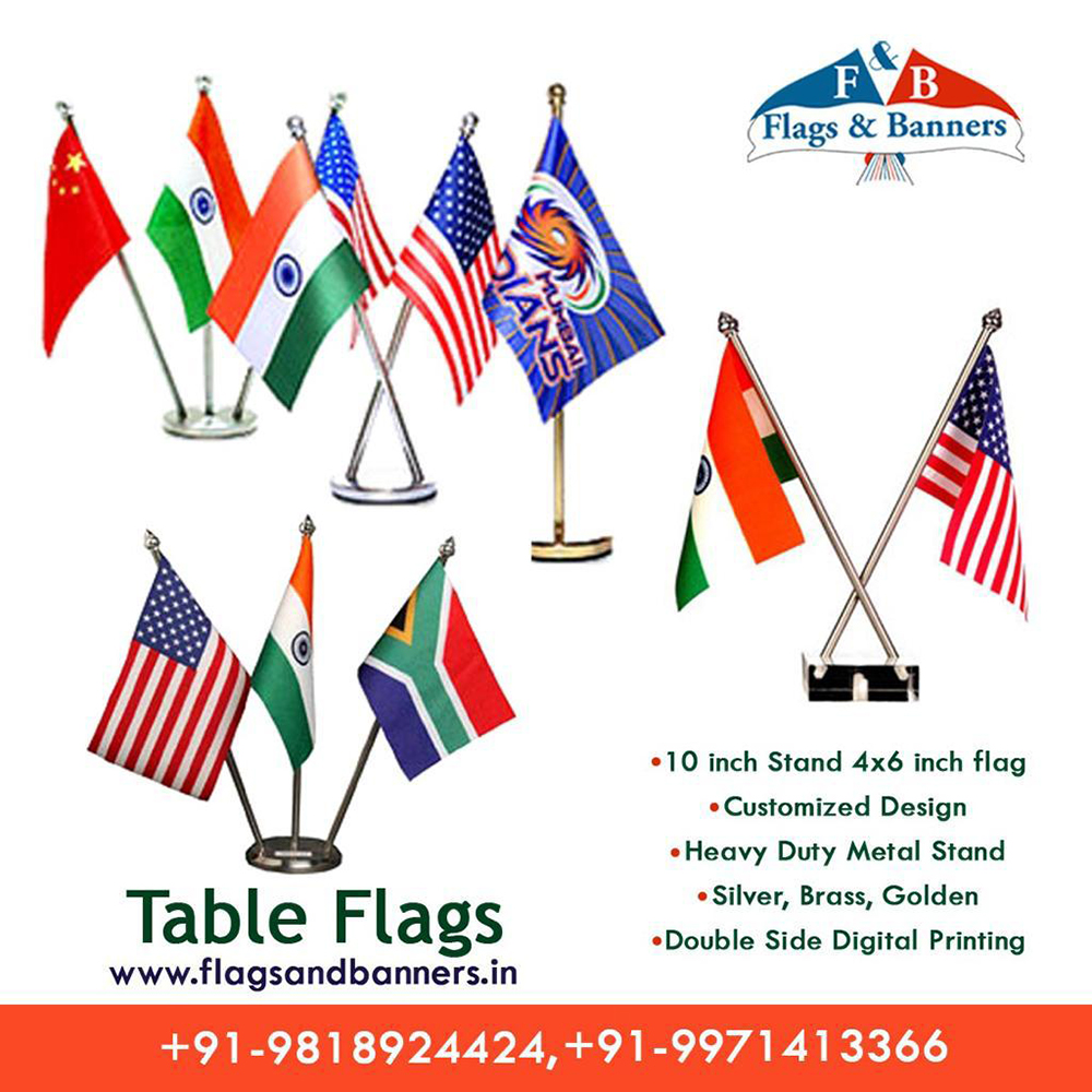Diplomat Table Flags  for All Country