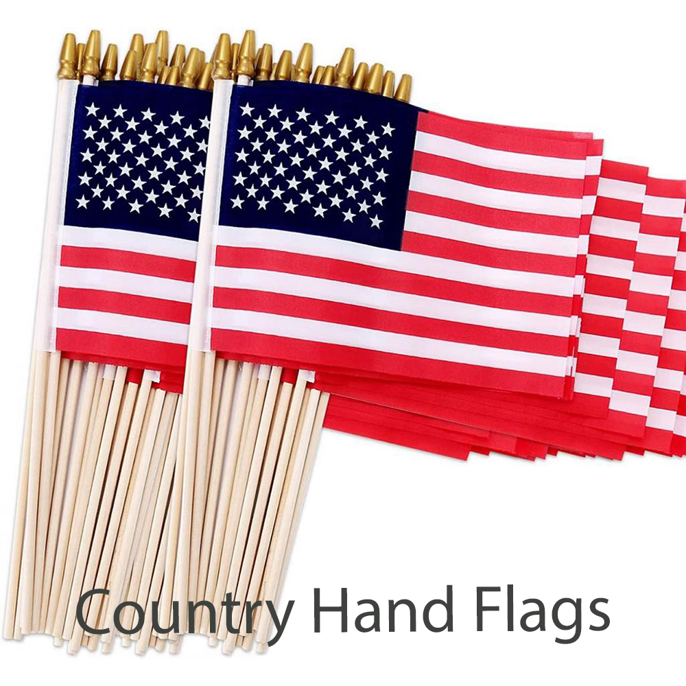 Country Hand Flags