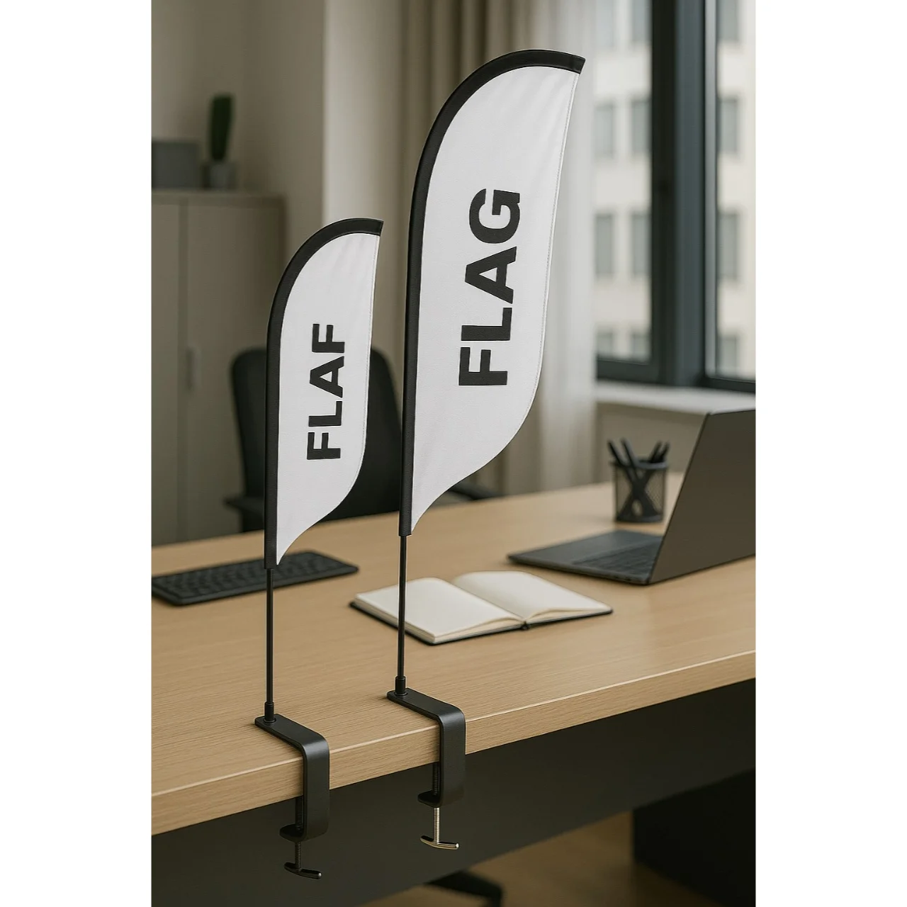 TABLE FEATHER FLAG