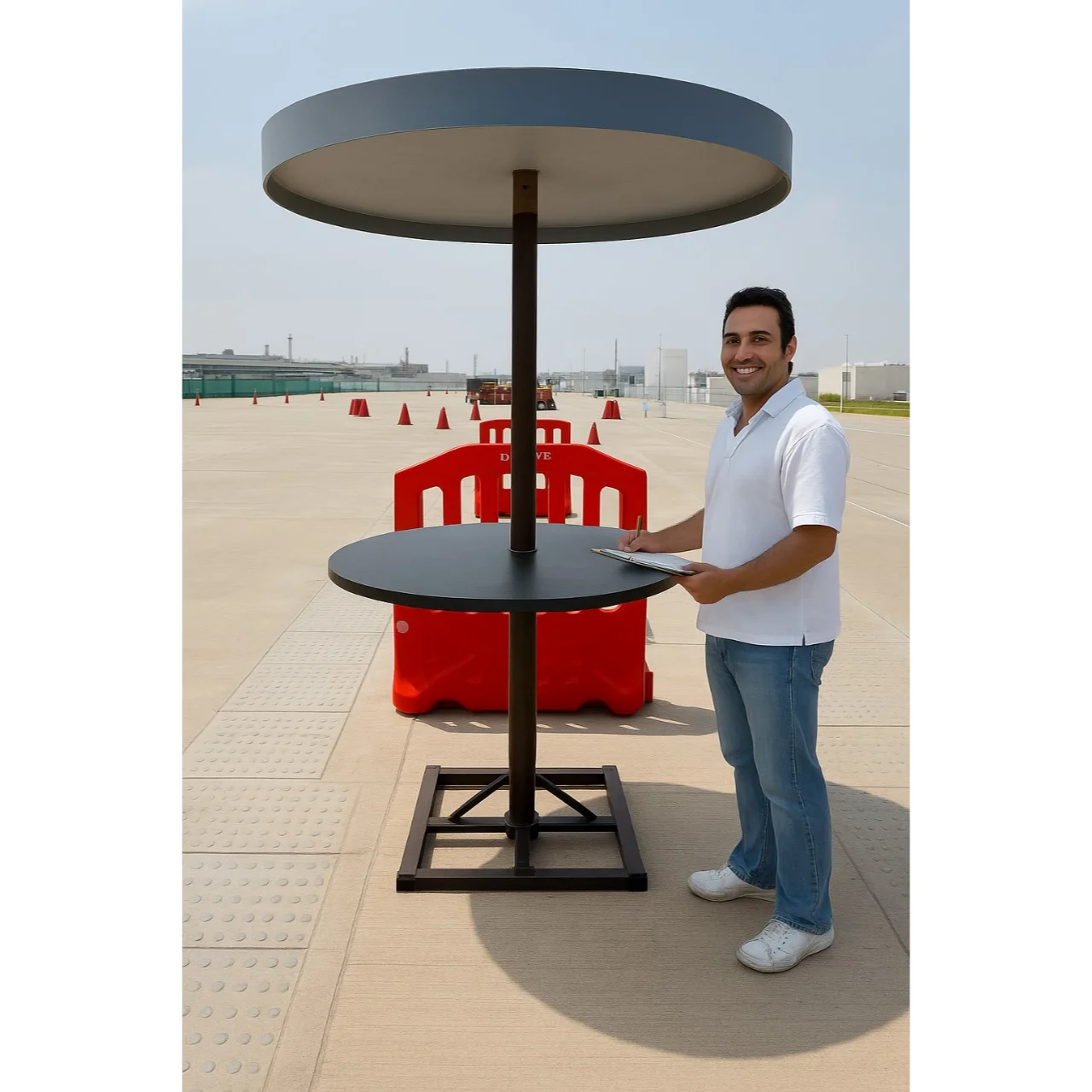 Umbrella Table for Outdoor