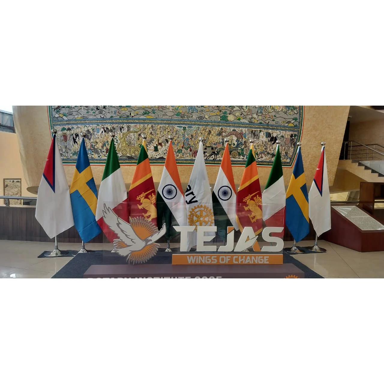 Indoor Diplomat Flag