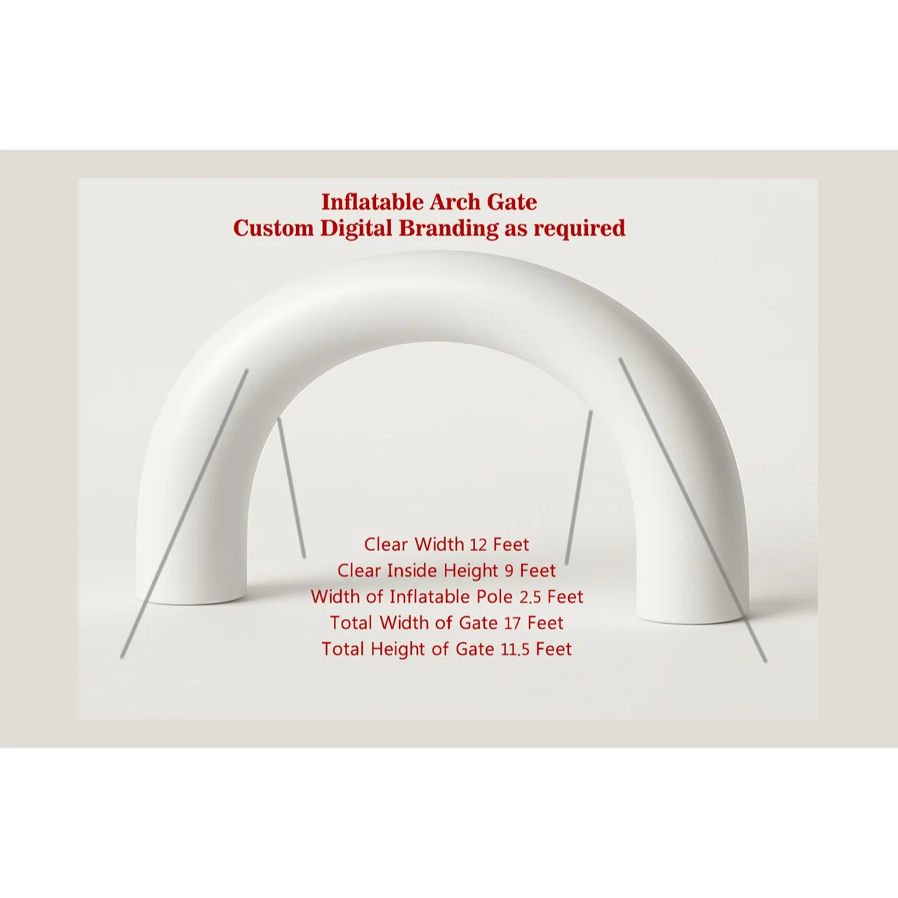 Race Cource Arch Gate KTM