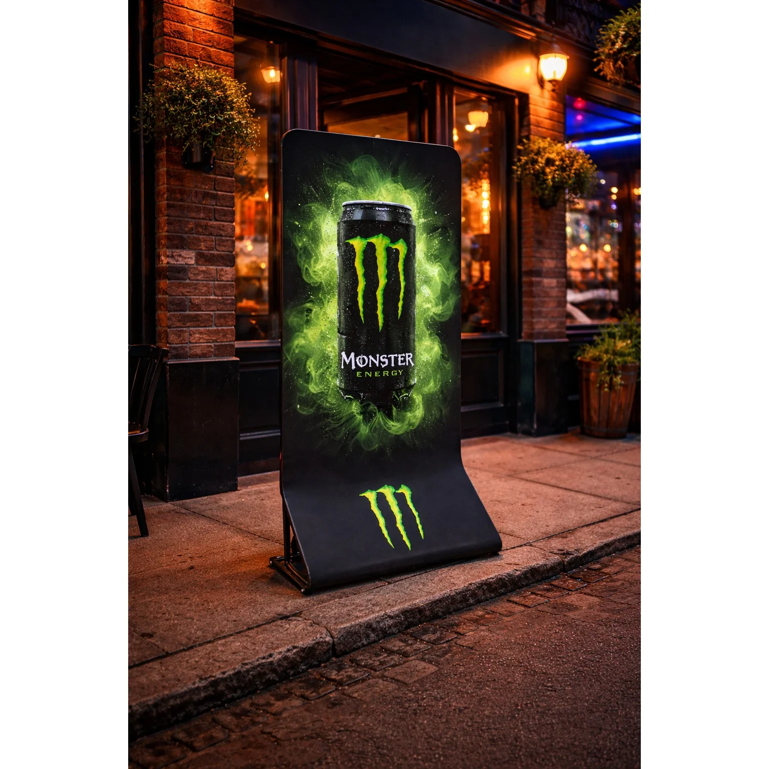 Standees Monster 3x6 Feet and 4x7 Feet option