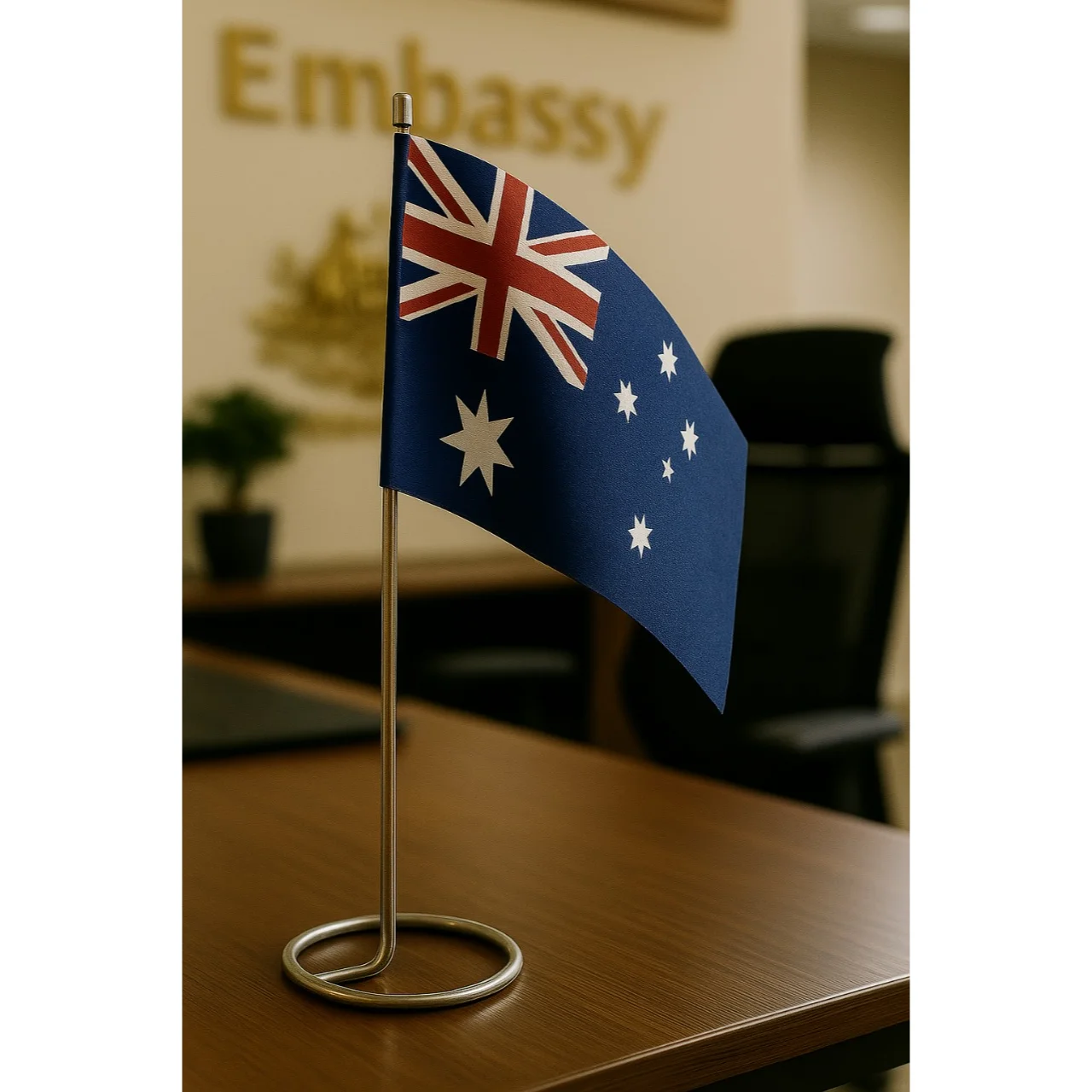14 to 24 inch Table Flag  of Australia