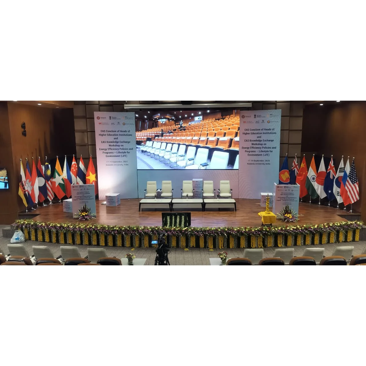 Indoor Diplomat Flags